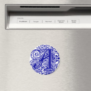 Monarchia Blau "A" Magnet
