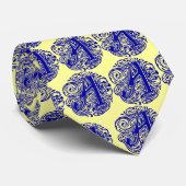Monarchia Blue "A" Krawatte (Gerollt)
