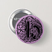 Monarchia Buchstabe "H" Button (Vorne & Hinten)