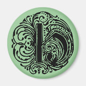 Monarchia Buchstabe "H" Magnet (Vorne)