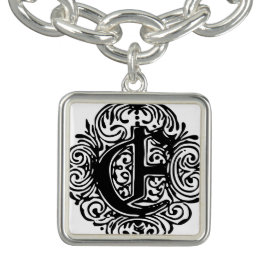 Monarchia "E" Charm Bracelet Armband