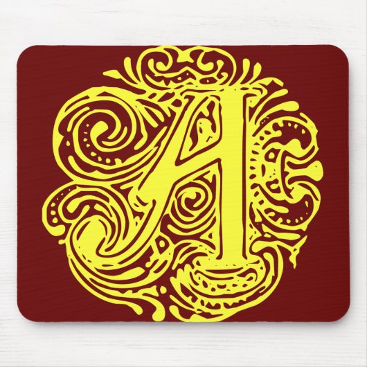 Monarchia Gelb "A" Mousepad (Vorne)