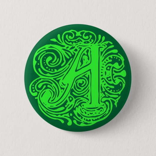 Monarchia Green "A" Button (Vorderseite)