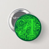 Monarchia Green "A" Button (Vorne & Hinten)
