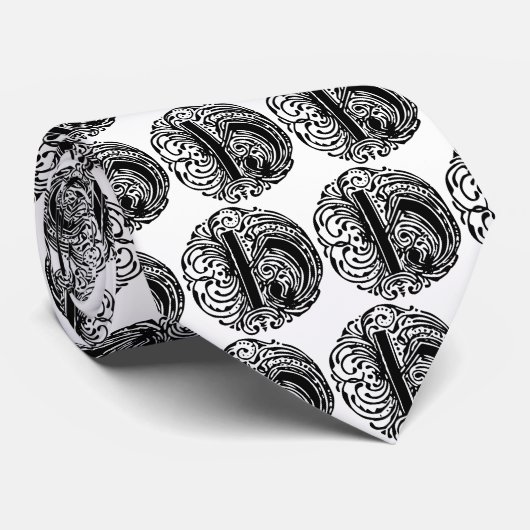 Monarchia Letter "H" Krawatte (Gerollt)