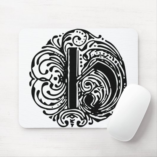Monarchia Letter "H" Mousepad (Mit Mouse)