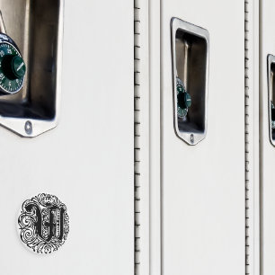 Monarchia Monogramm Buchstabe W Anfangsalphabet W Magnet