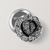 Monarchia "O" Button (Vorne & Hinten)
