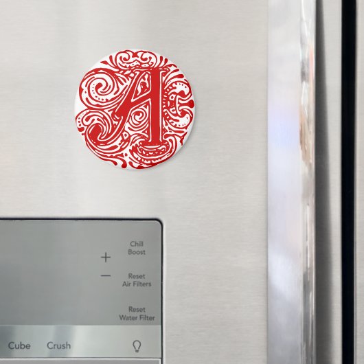 Monarchia Red "A" Magnet (In Situ (Kühlschrank))