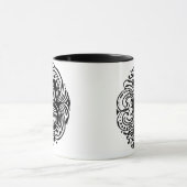 Monarchia Schwarz "B" Tasse (Zentrum)