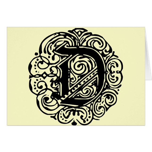 Monarchia Schwarz "D" (Vorderseite (Horizontal))