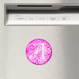 Monarchia Weißbuchstabe "A" Magnet