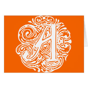 Monarchia White Letter "A"