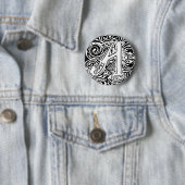 Monarchia White Letter "A" Button (Beispiel)