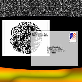 Monarchie "A" Postkarte