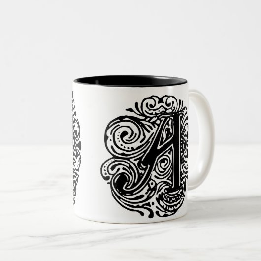 Monarchie "A" Zweifarbige Tasse (VorderseiteRechts)