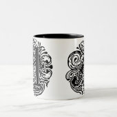 Monarchie "A" Zweifarbige Tasse (Mittel)