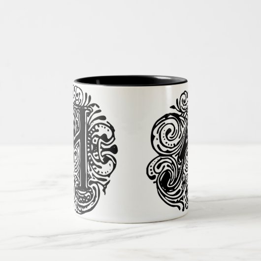 Monarchie "A" Zweifarbige Tasse (Mittel)