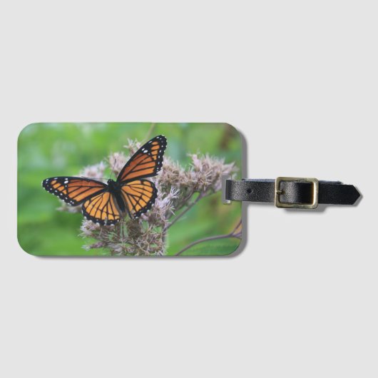 Monarchie auf dem Thistle Luggage Tag Gepäckanhänger (Vorderseite (Horizontal))