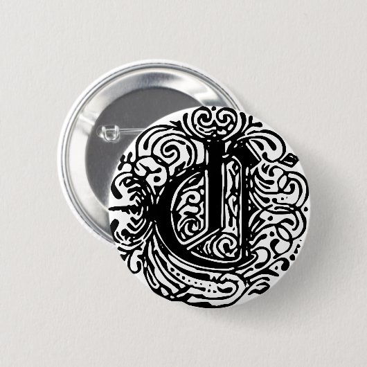 Monarchie "C" Button (Vorne & Hinten)