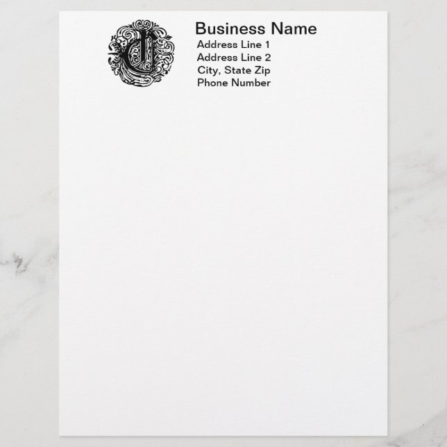Monarchie "C" Letterhead (Vorderseite)