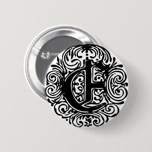 Monarchie "E" Button (Vorne & Hinten)