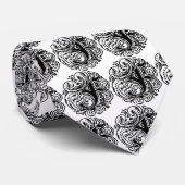 Monarchie "F" Krawatte (Gerollt)