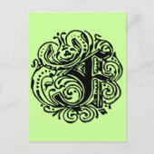 Monarchie "F" Postkarte (Vorderseite)