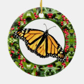 Monarchie & Holly Keramik Ornament (Hinten)