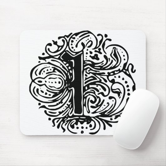 Monarchie "I" Mousepad (Mit Mouse)