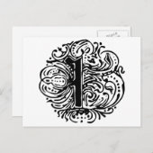 Monarchie "I" Postkarte (Vorne/Hinten)