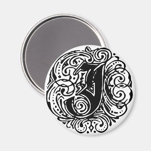 Monarchie "J" Magnet (Vorderseite/Rückseite)