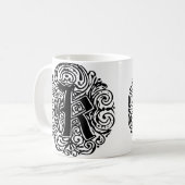 Monarchie "K" Kaffeetasse (Vorderseite Links)