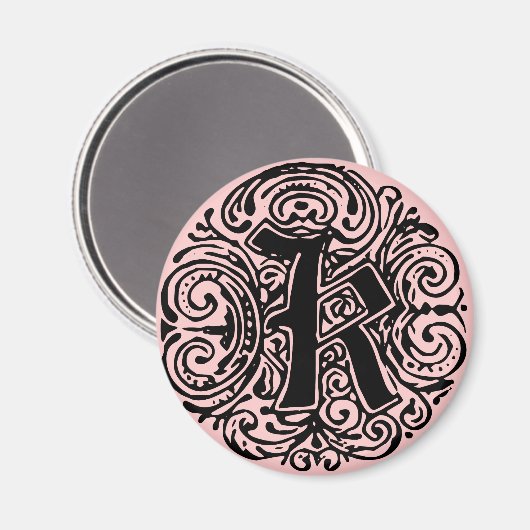 Monarchie "K" Magnet (Vorderseite/Rückseite)