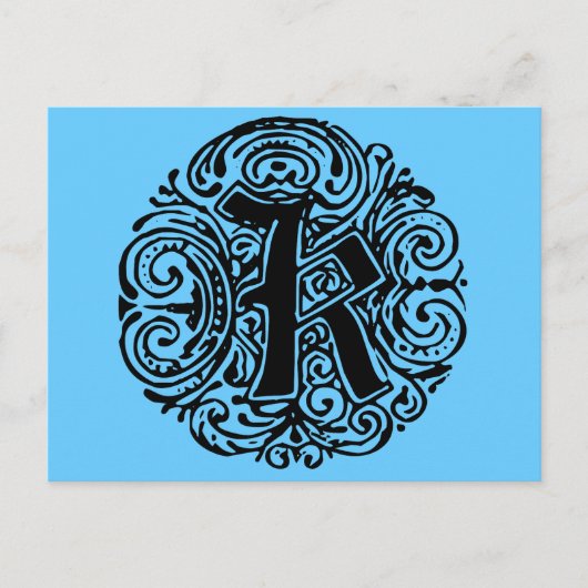 Monarchie "K" Postkarte (Vorderseite)
