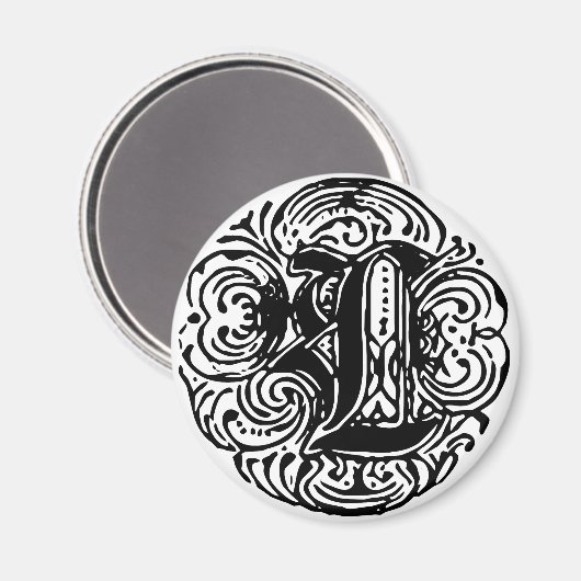 Monarchie "L" Magnet (Vorderseite/Rückseite)