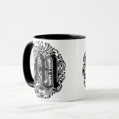 Monarchie "M" Tasse (Vorderseite Links)