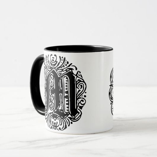 Monarchie "M" Tasse (Vorderseite Links)