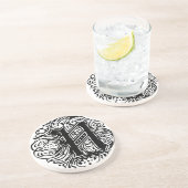 Monarchie "N" Getränkeuntersetzer (Seite)