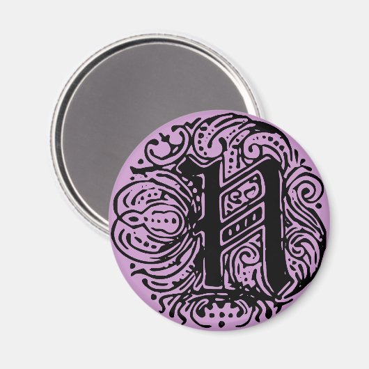 Monarchie "N" Magnet (Vorderseite/Rückseite)