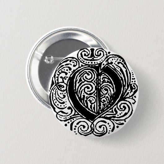 Monarchie "O" Button (Vorne & Hinten)