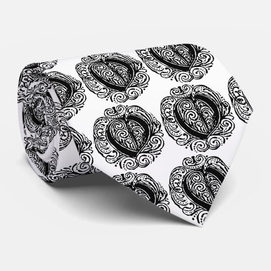 Monarchie "O" Krawatte (Gerollt)