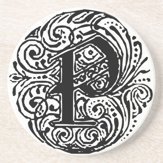 Monarchie "P" Getränkeuntersetzer (Vorne)