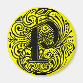 Monarchie "P" Magnet (Vorne)