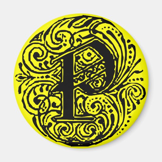 Monarchie "P" Magnet (Vorne)