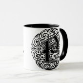 Monarchie "P" Tasse (VorderseiteRechts)