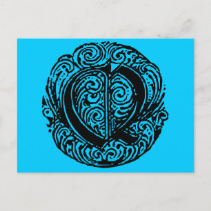 Monarchie "Q" Postkarte