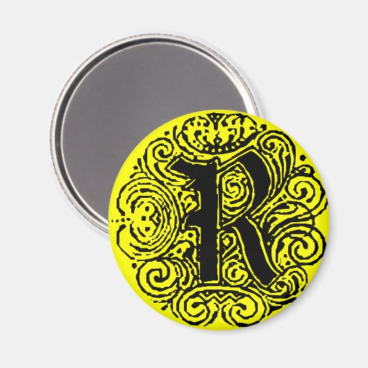 Monarchie "R" Magnet (Vorderseite/Rückseite)