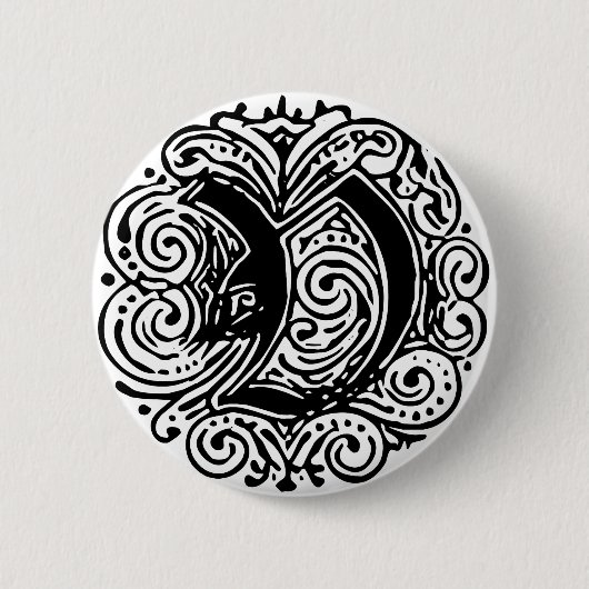 Monarchie "V" Button (Vorderseite)