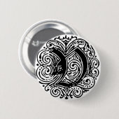 Monarchie "V" Button (Vorne & Hinten)